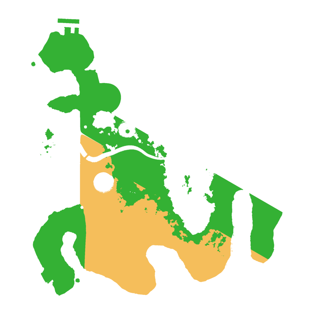 Biome Rust Map: Procedural Map, Size: 3000, Seed: 41251
