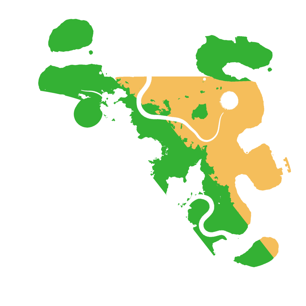 Biome Rust Map: Procedural Map, Size: 3000, Seed: 1108785797