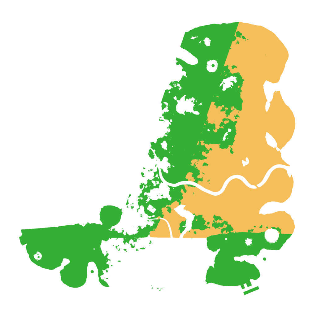 Biome Rust Map: Procedural Map, Size: 4000, Seed: 1116466332