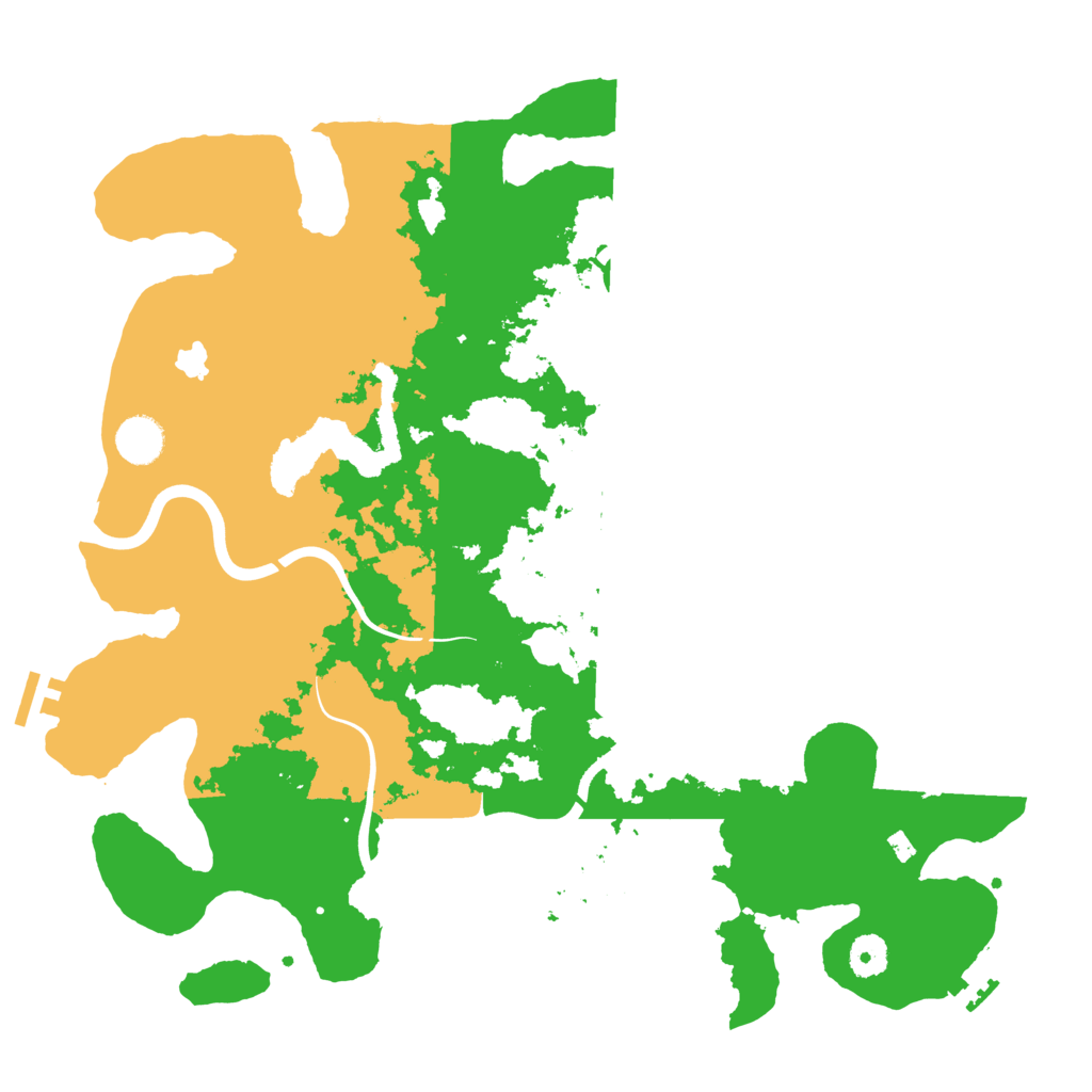 Biome Rust Map: Procedural Map, Size: 4000, Seed: 1810744215