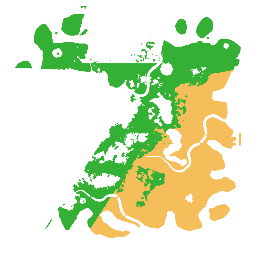 Biome Rust Map: Procedural Map, Size: 4000, Seed: 800119455