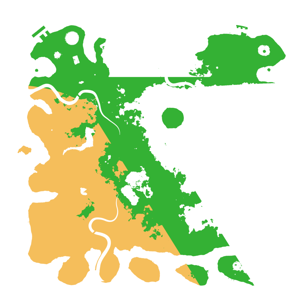 Biome Rust Map: Procedural Map, Size: 4000, Seed: 1161626385