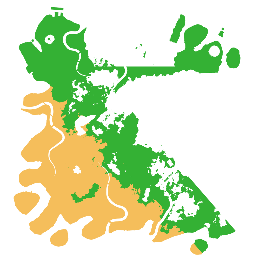 Biome Rust Map: Procedural Map, Size: 4300, Seed: 14115416