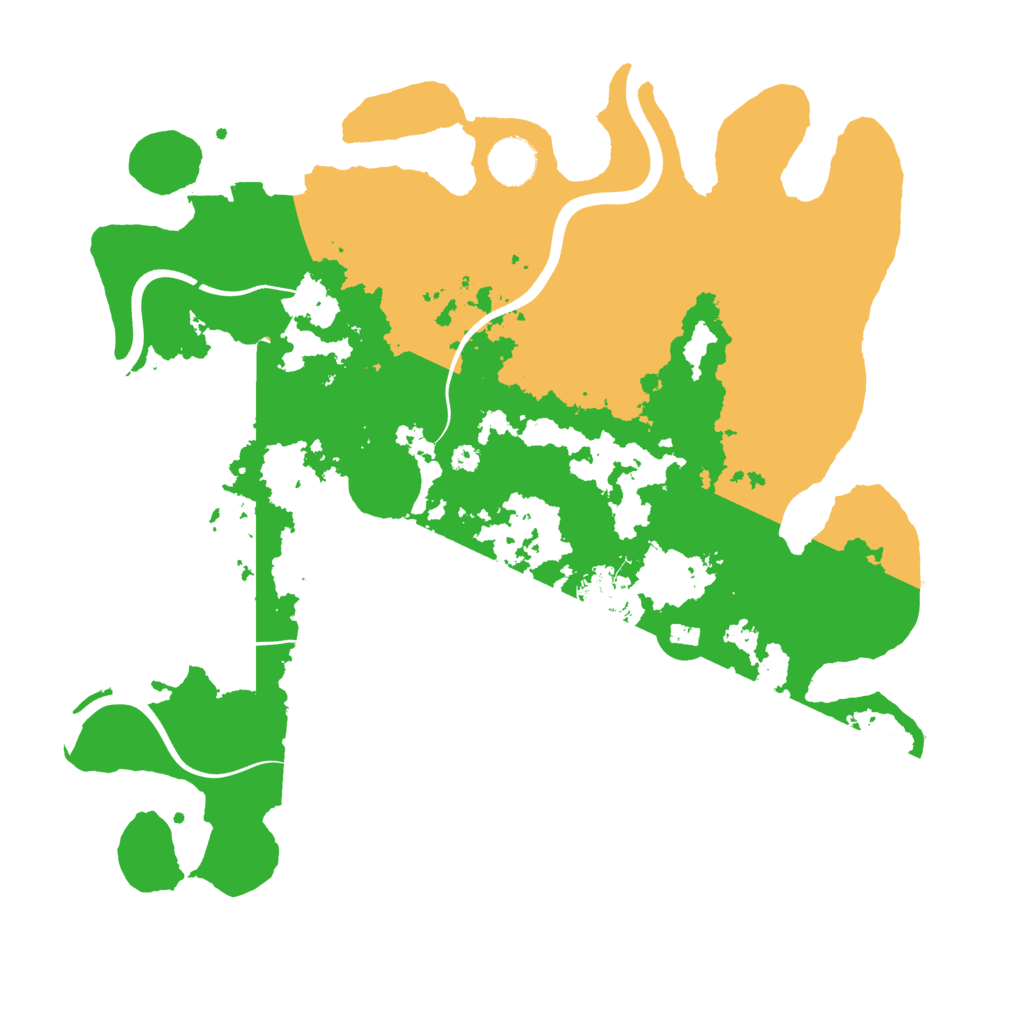 Biome Rust Map: Procedural Map, Size: 3720, Seed: 1191072407