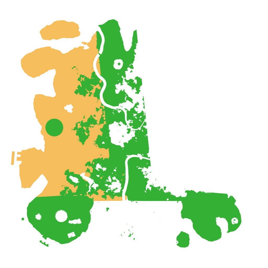 Biome Rust Map: Procedural Map, Size: 4000, Seed: 946639908