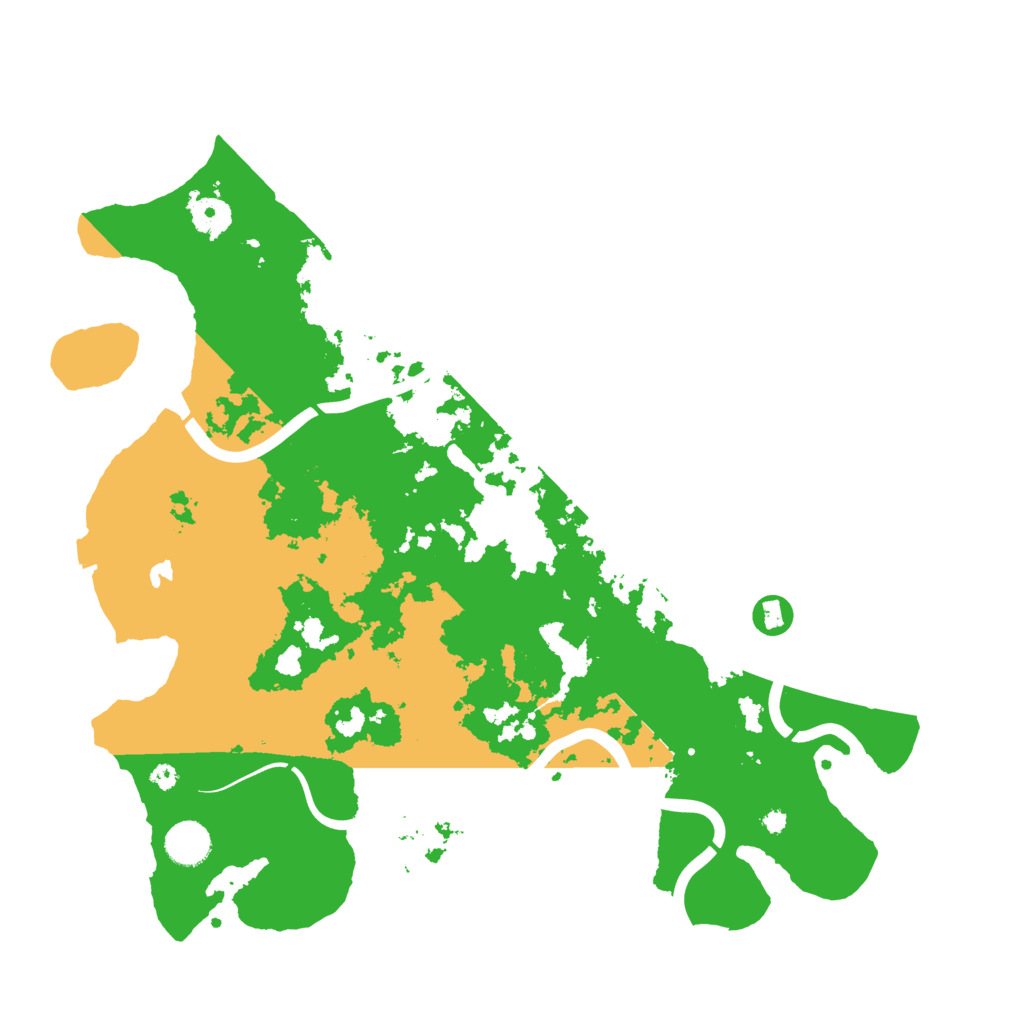 Biome Rust Map: Procedural Map, Size: 4000, Seed: 883942403