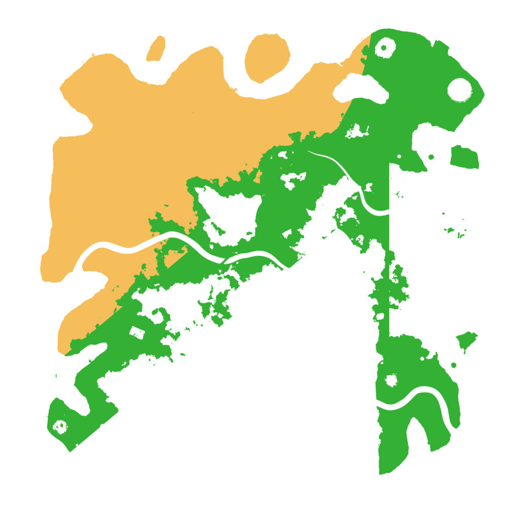 Biome Rust Map: Procedural Map, Size: 3850, Seed: 544978997