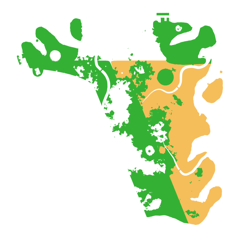 Biome Rust Map: Procedural Map, Size: 3900, Seed: 1983485779