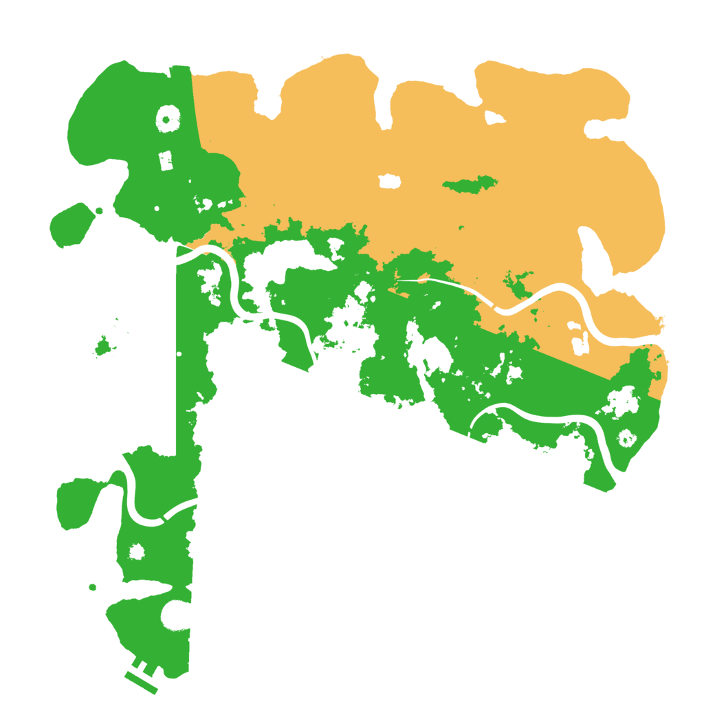 Biome Rust Map: Procedural Map, Size: 4000, Seed: 998709156