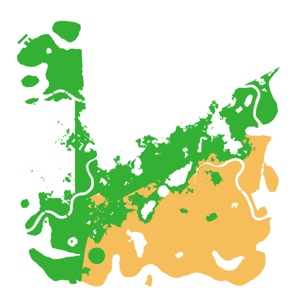 Biome Rust Map: Procedural Map, Size: 4800, Seed: 1586544950