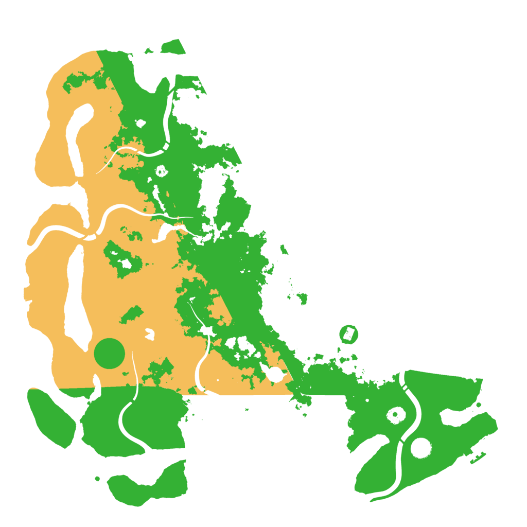 Biome Rust Map: Procedural Map, Size: 4500, Seed: 243516722
