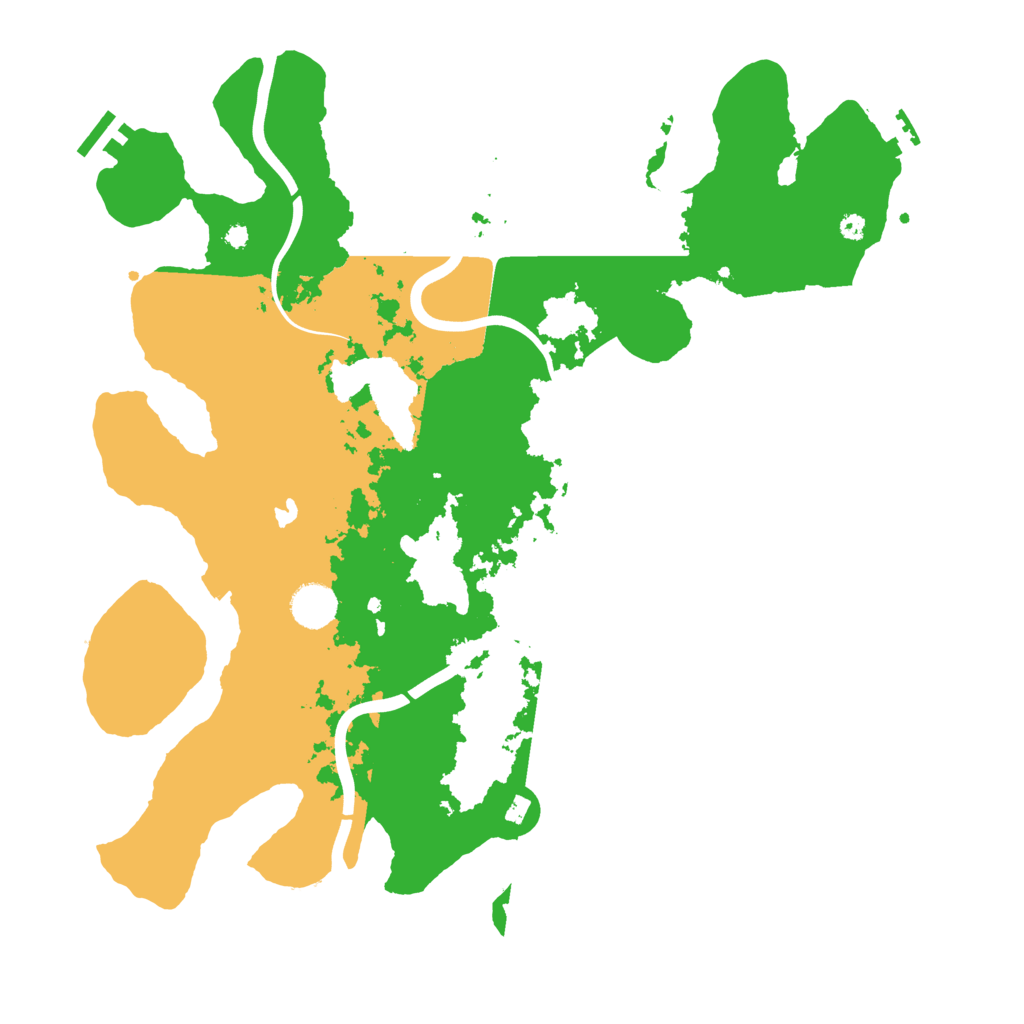 Biome Rust Map: Procedural Map, Size: 4000, Seed: 1486033008