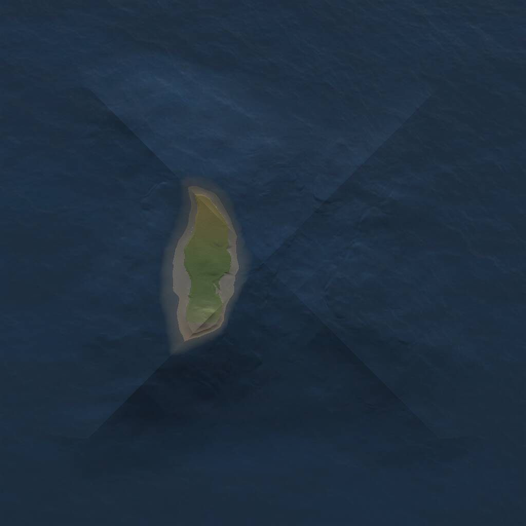 Rust Map: Procedural Map, Size: 1000, Seed: 460249531, 1 Monuments