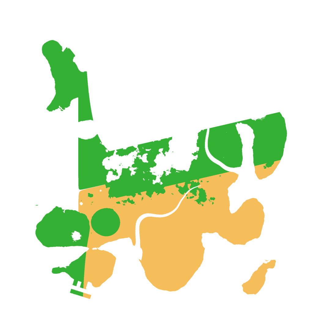 Biome Rust Map: Procedural Map, Size: 3000, Seed: 2025100815