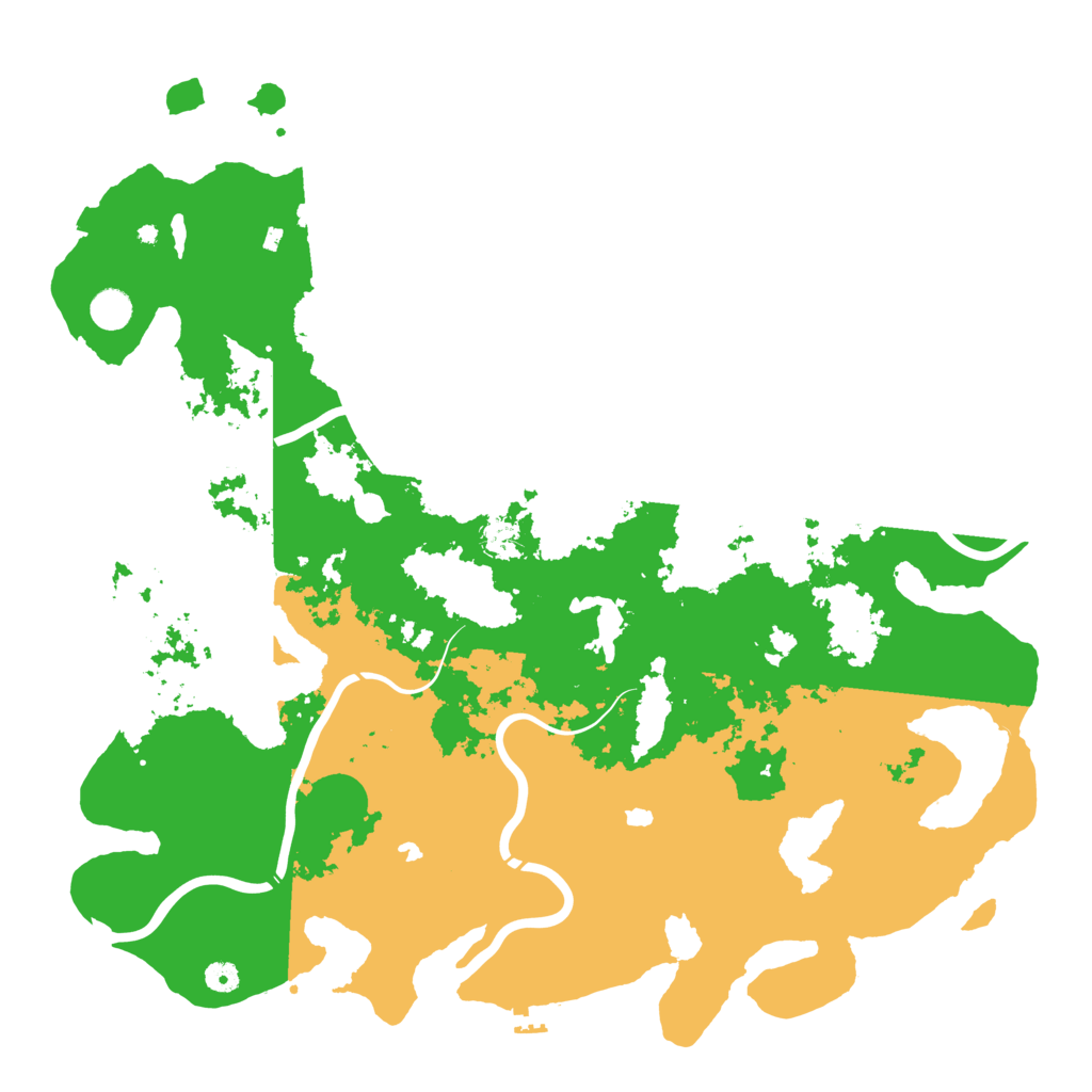 Biome Rust Map: Procedural Map, Size: 5000, Seed: 333744892