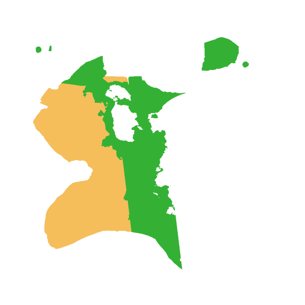 Biome Rust Map: Procedural Map, Size: 2000, Seed: 1757679607