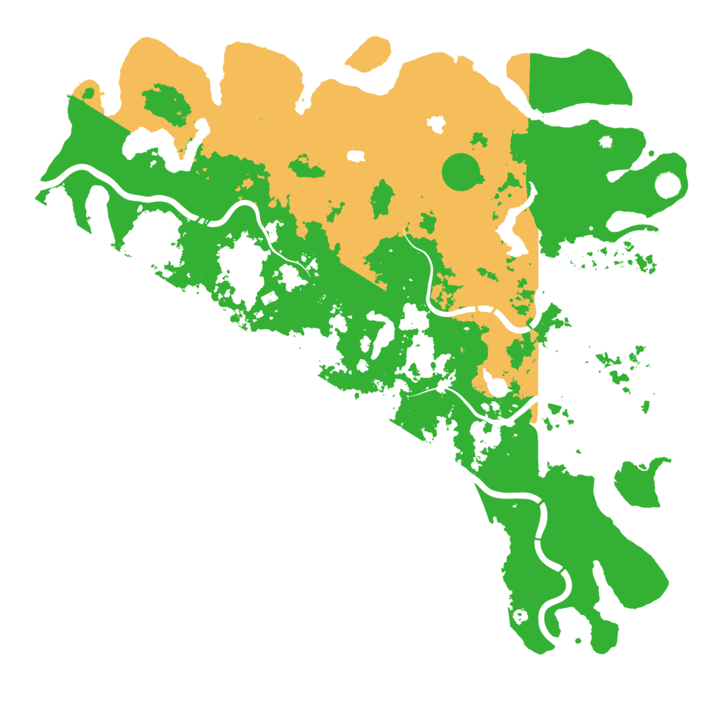 Biome Rust Map: Procedural Map, Size: 5000, Seed: 35906830