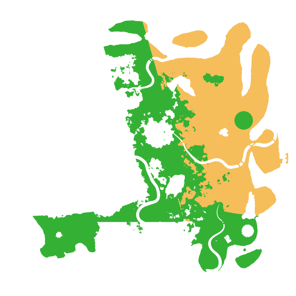 Biome Rust Map: Procedural Map, Size: 4250, Seed: 1533488734