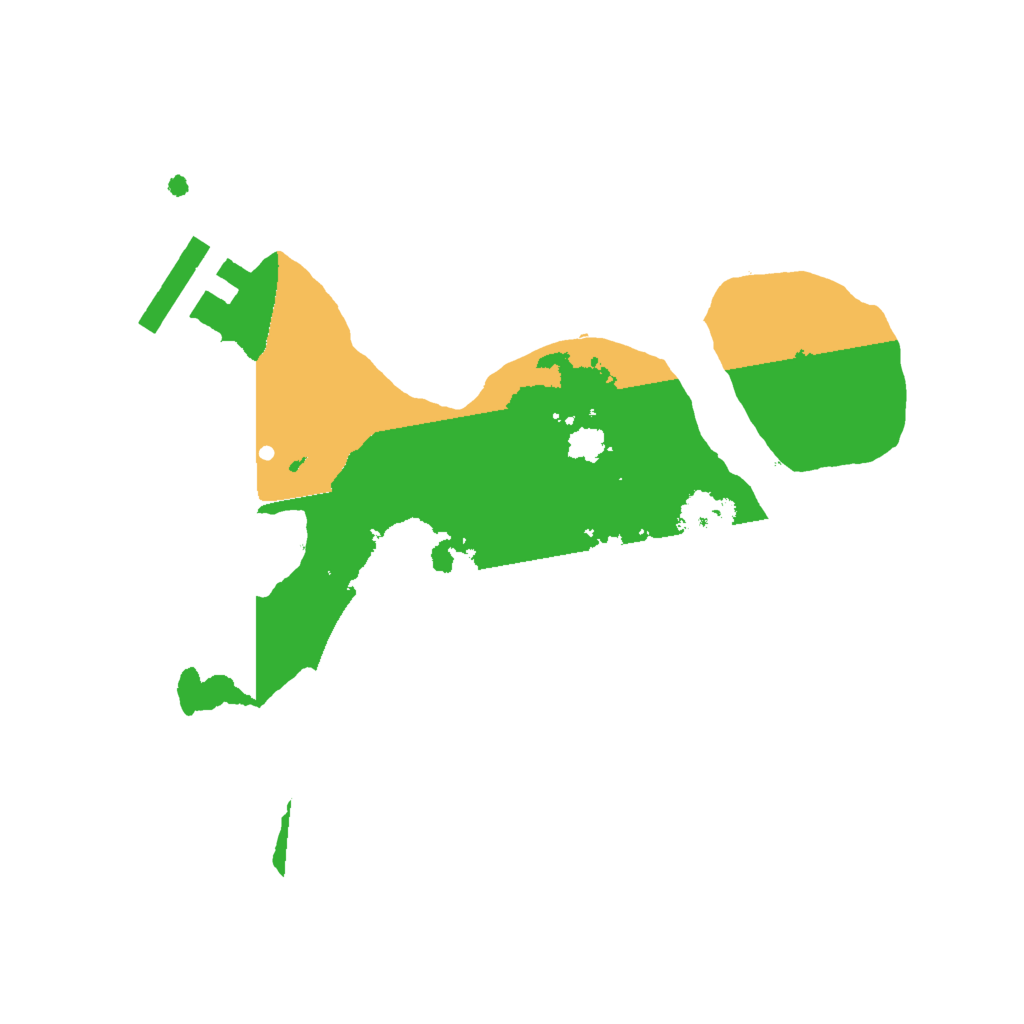 Biome Rust Map: Procedural Map, Size: 2000, Seed: 467328064