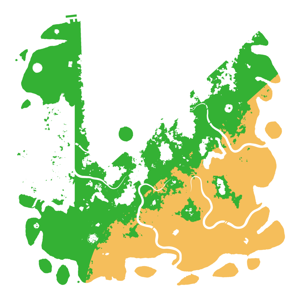 Biome Rust Map: Procedural Map, Size: 5500, Seed: 8562