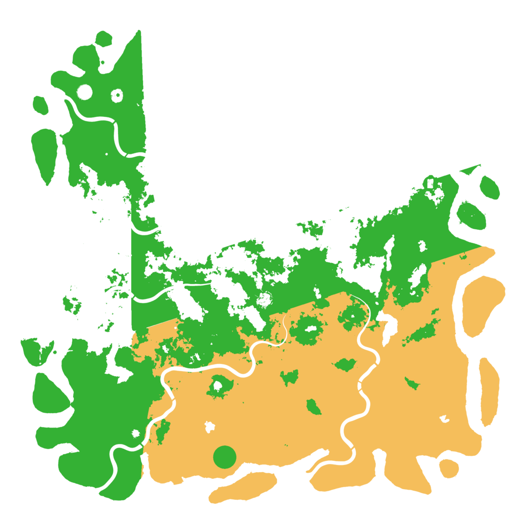 Biome Rust Map: Procedural Map, Size: 6000, Seed: 867840661