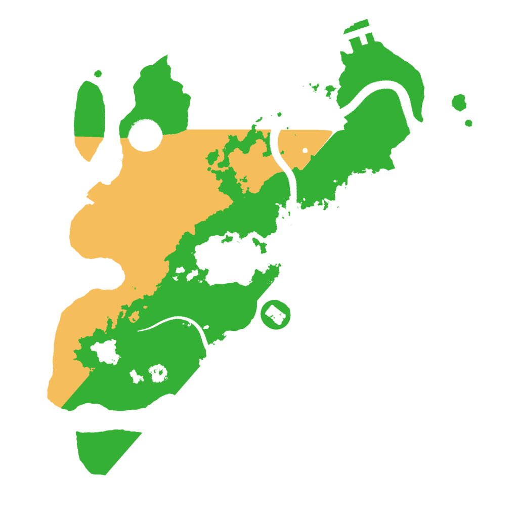 Biome Rust Map: Procedural Map, Size: 2900, Seed: 3655011