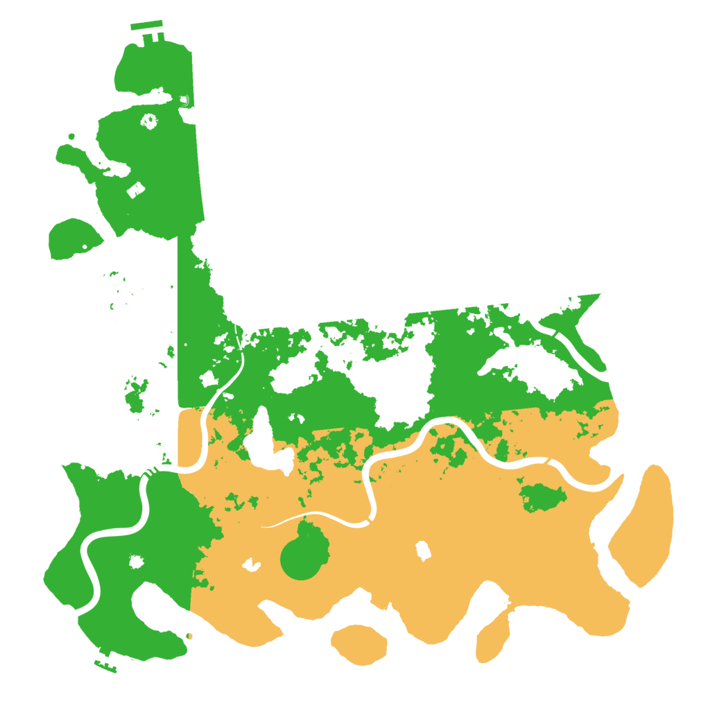 Biome Rust Map: Procedural Map, Size: 4500, Seed: 1746376322