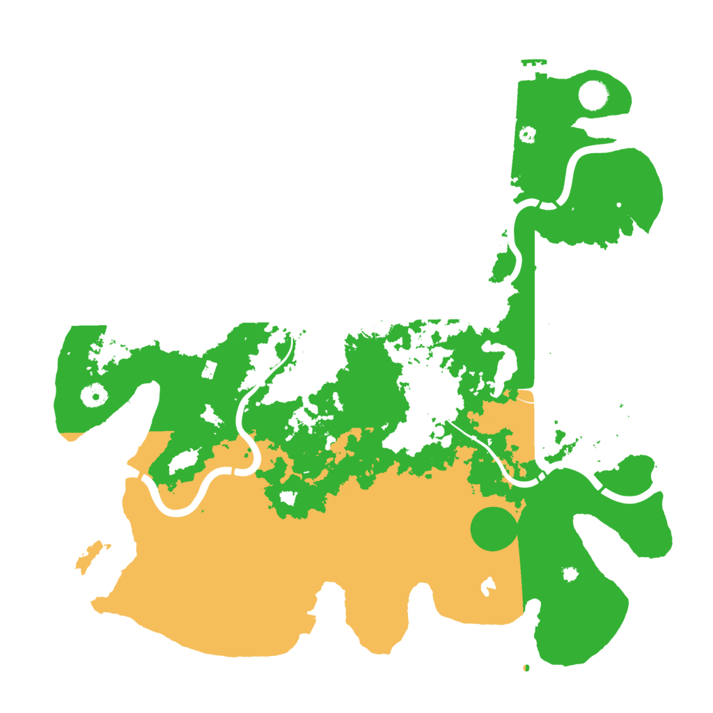 Biome Rust Map: Procedural Map, Size: 4250, Seed: 1012237825