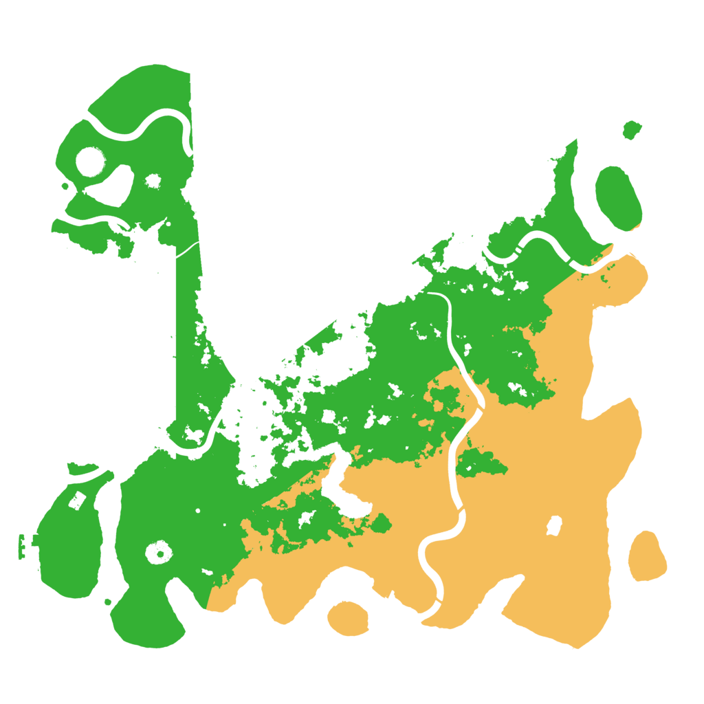 Biome Rust Map: Procedural Map, Size: 4250, Seed: 480136275