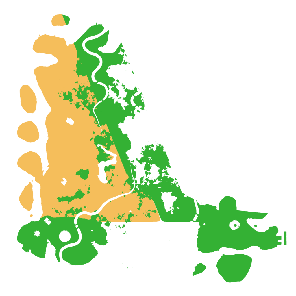 Biome Rust Map: Procedural Map, Size: 4500, Seed: 1569733235