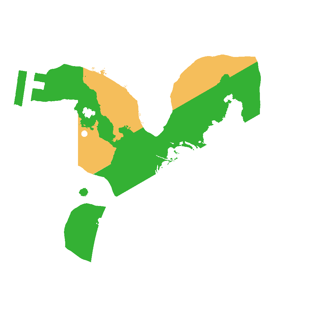 Biome Rust Map: Procedural Map, Size: 1500, Seed: 45871