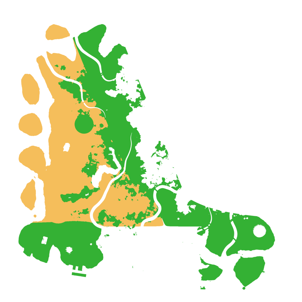 Biome Rust Map: Procedural Map, Size: 4250, Seed: 1569733235