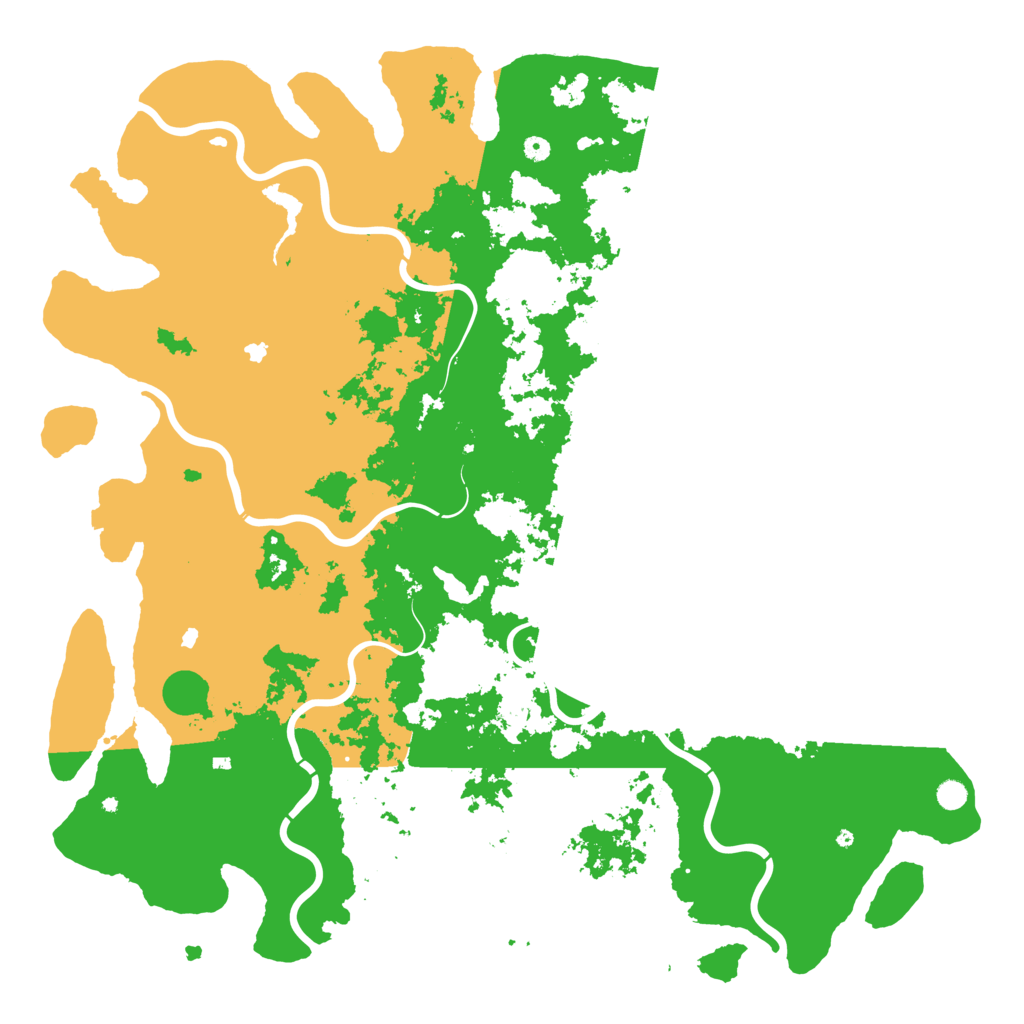Biome Rust Map: Procedural Map, Size: 6000, Seed: 765837