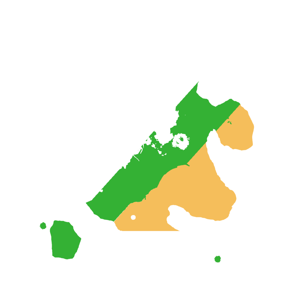 Biome Rust Map: Procedural Map, Size: 1900, Seed: 13826543