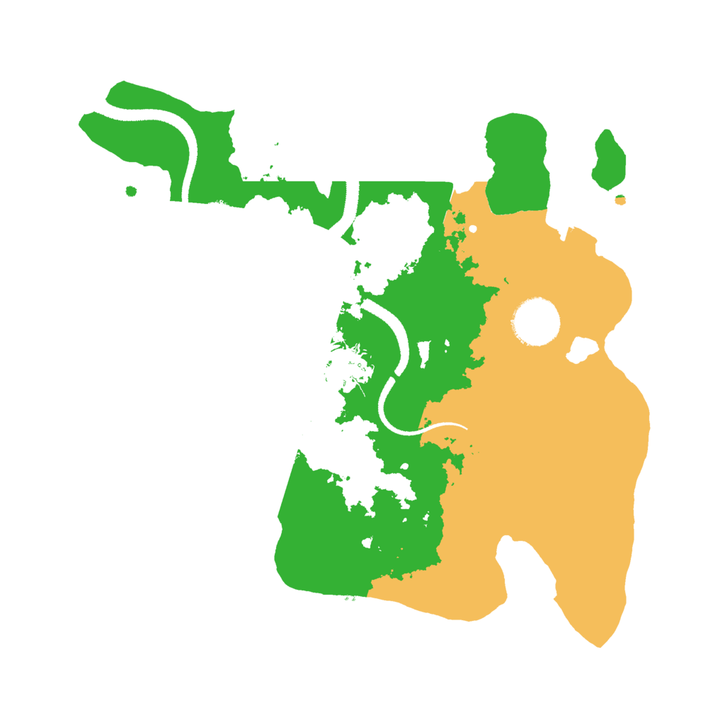 Biome Rust Map: Procedural Map, Size: 2700, Seed: 12275207