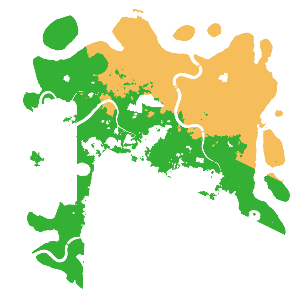 Biome Rust Map: Procedural Map, Size: 4250, Seed: 1210282120
