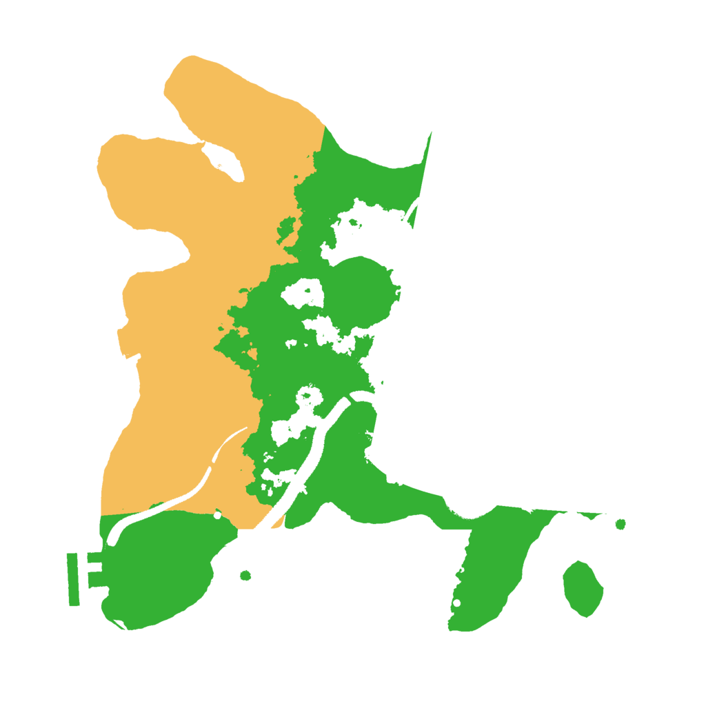 Biome Rust Map: Procedural Map, Size: 2700, Seed: 1760011305