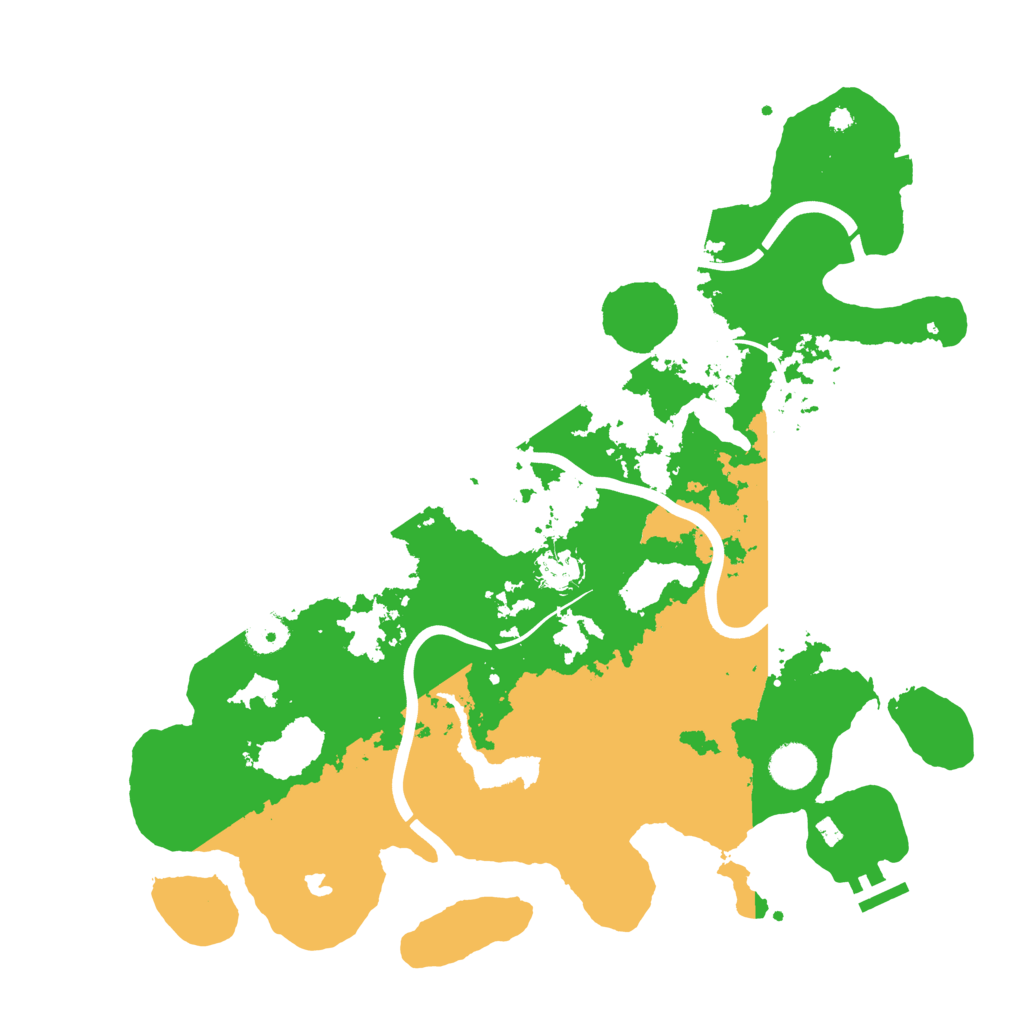 Biome Rust Map: Procedural Map, Size: 4000, Seed: 1746392477