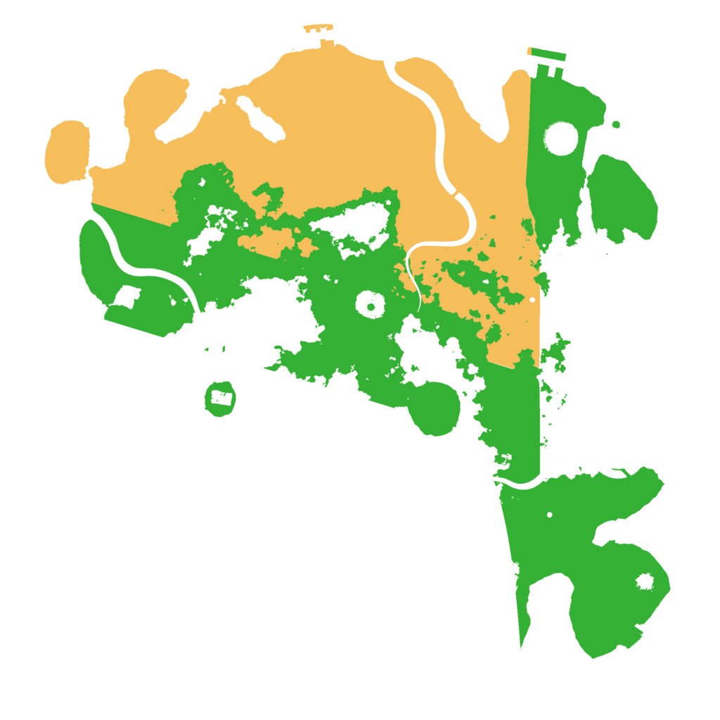 Biome Rust Map: Procedural Map, Size: 3750, Seed: 1191273249