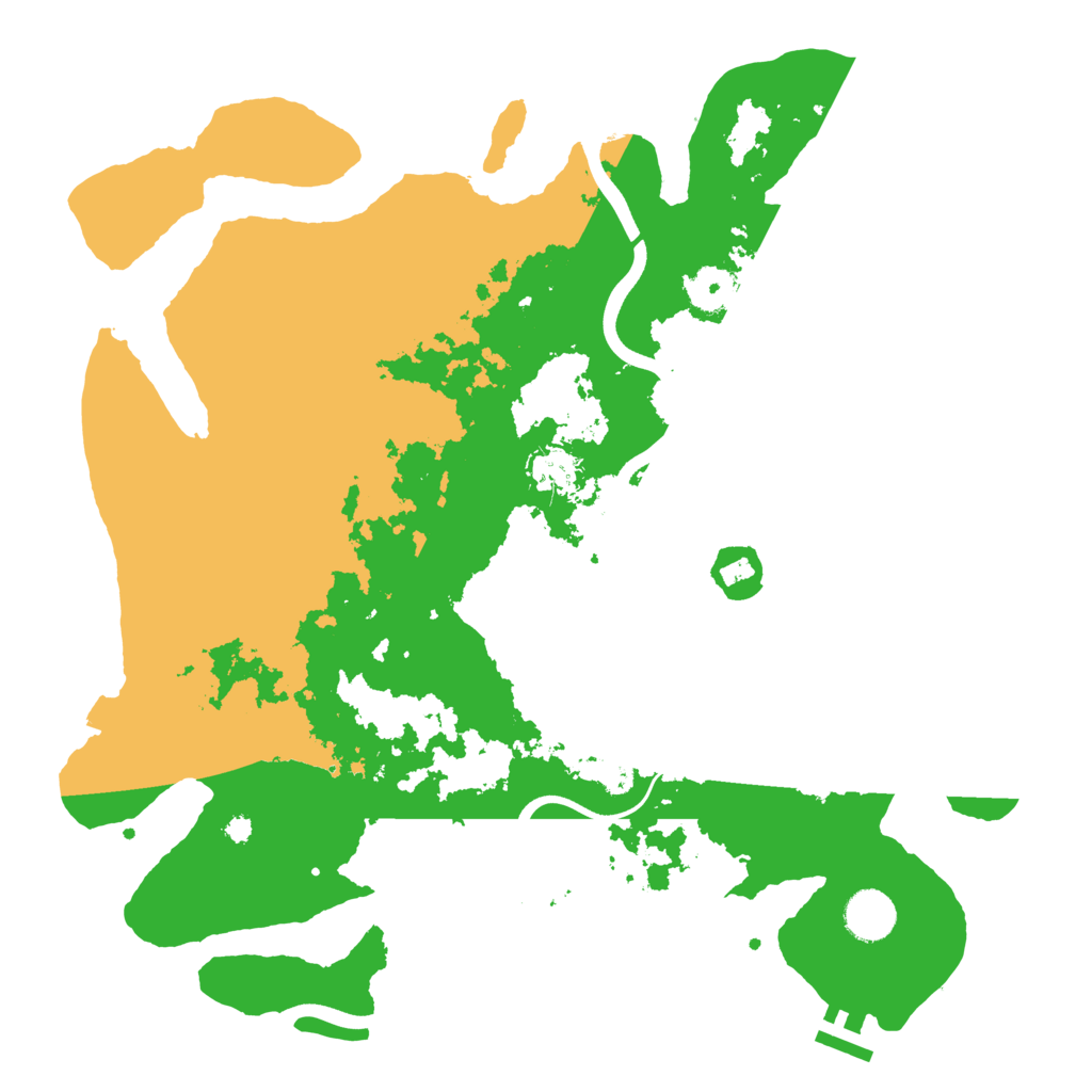 Biome Rust Map: Procedural Map, Size: 3750, Seed: 9102025