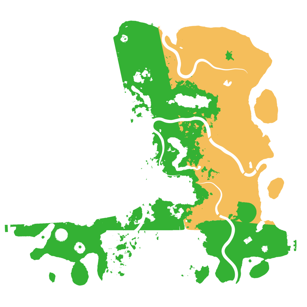 Biome Rust Map: Procedural Map, Size: 4250, Seed: 2657898