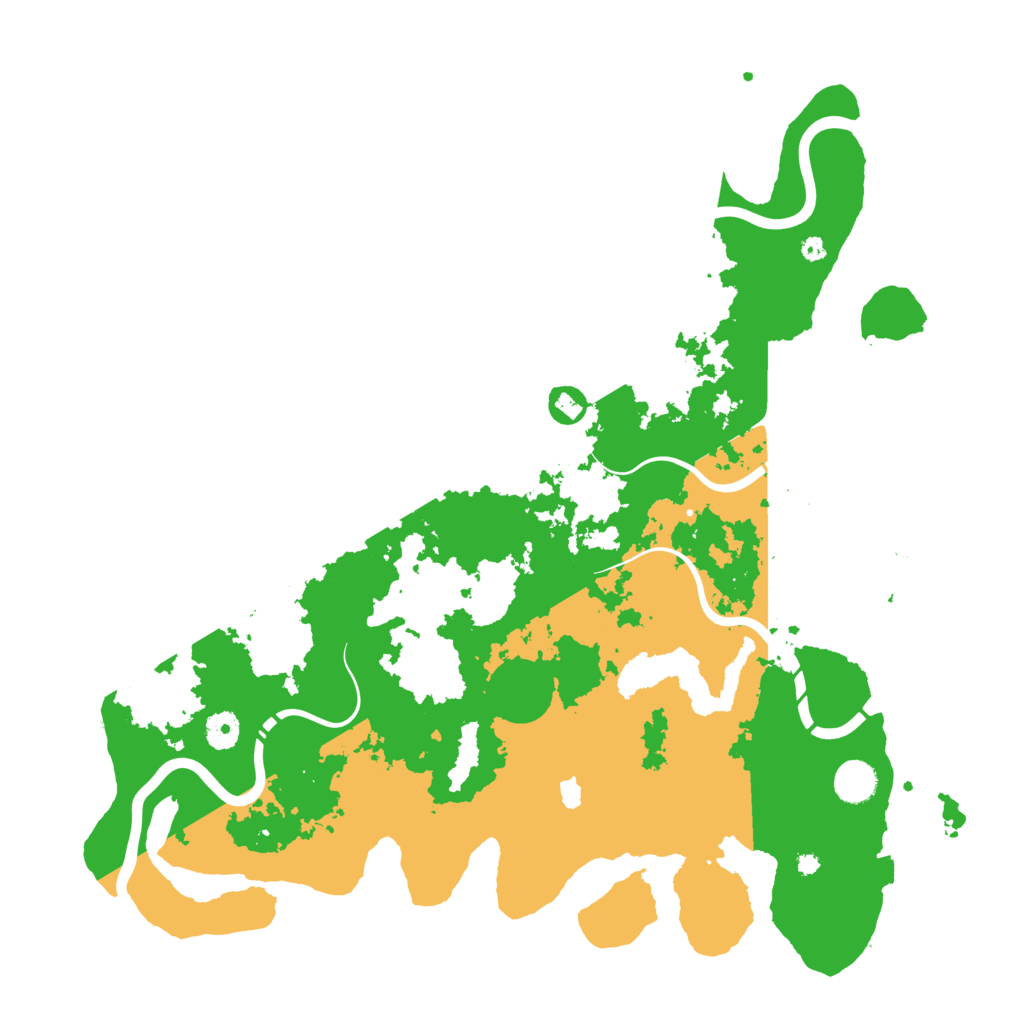 Biome Rust Map: Procedural Map, Size: 4250, Seed: 60606145