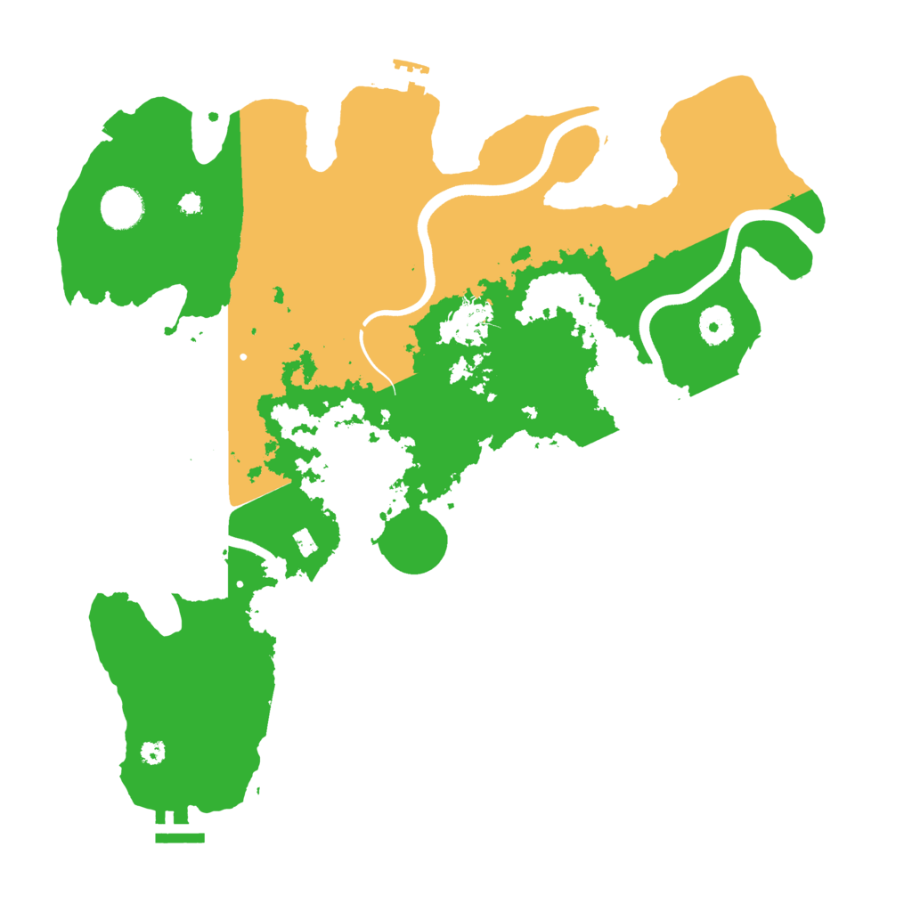 Biome Rust Map: Procedural Map, Size: 3750, Seed: 1409665366