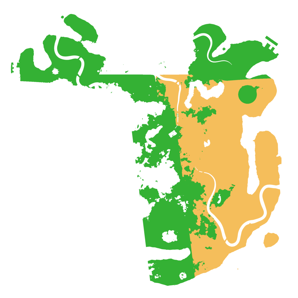 Biome Rust Map: Procedural Map, Size: 4250, Seed: 16083643