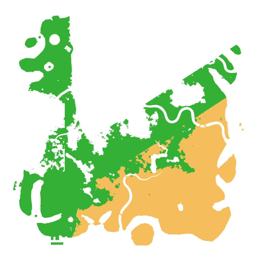 Biome Rust Map: Procedural Map, Size: 4250, Seed: 1955613178