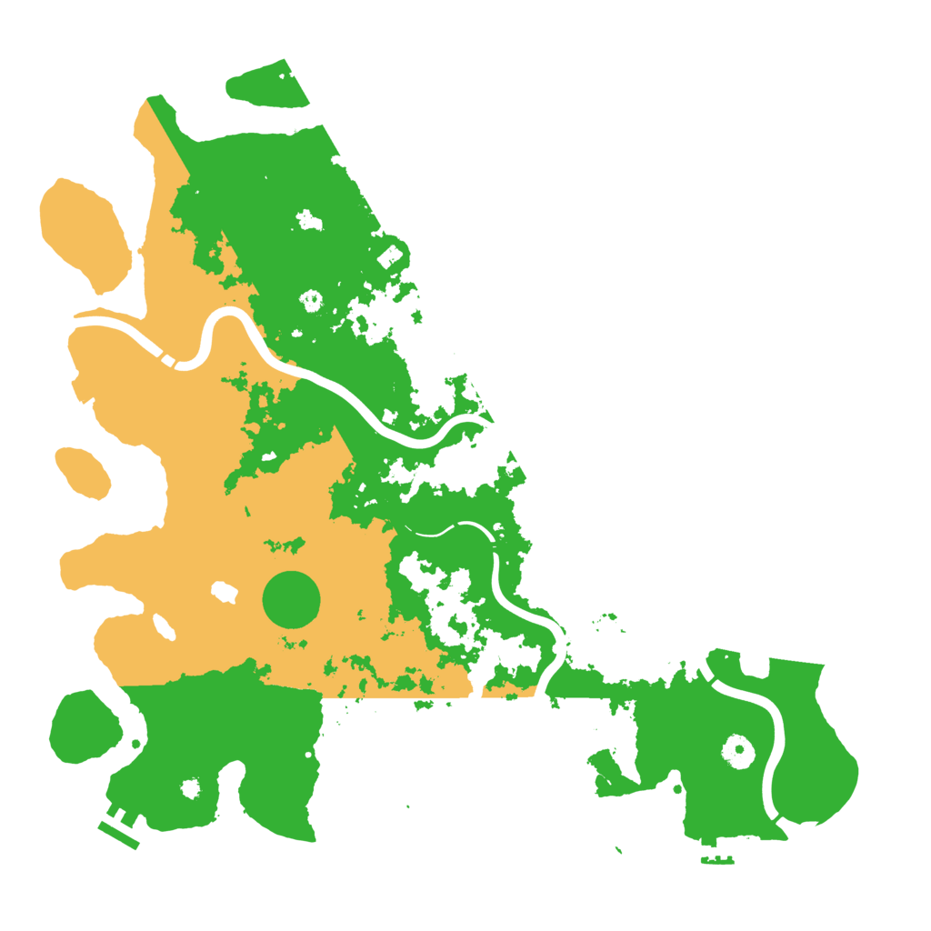 Biome Rust Map: Procedural Map, Size: 4250, Seed: 796238683