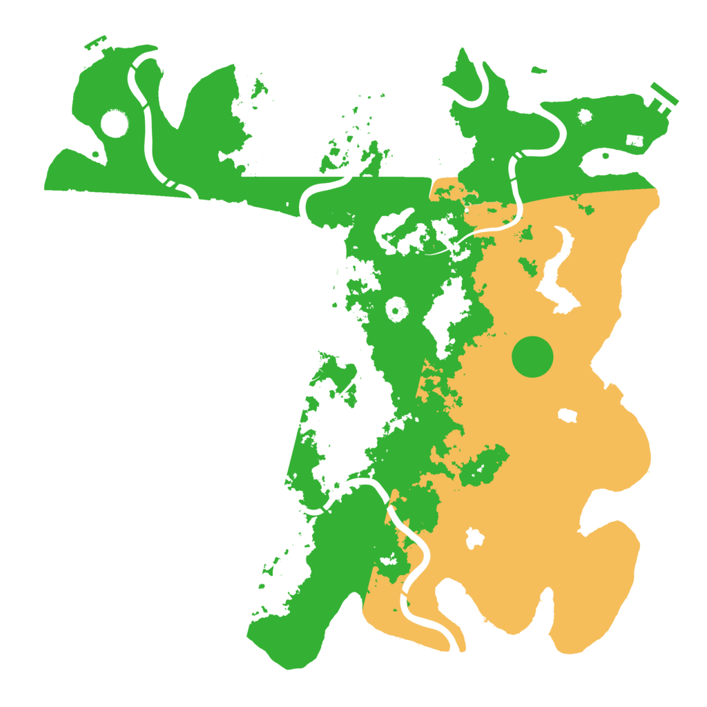 Biome Rust Map: Procedural Map, Size: 4500, Seed: 1672875292