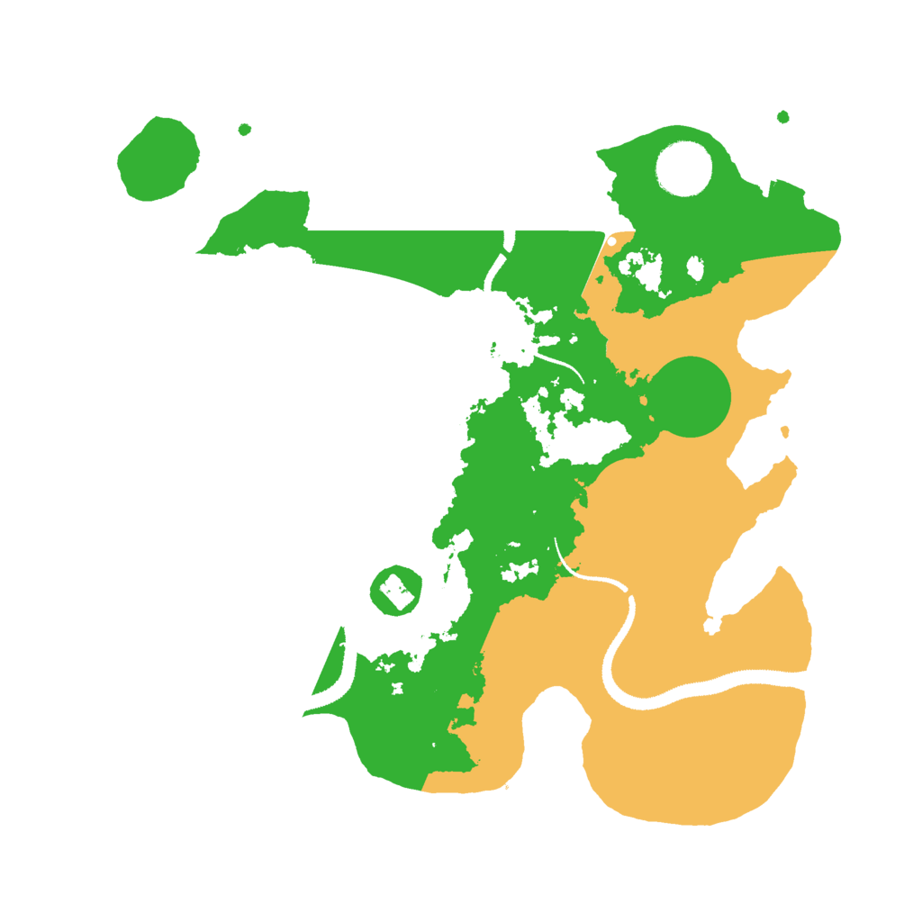 Biome Rust Map: Procedural Map, Size: 3000, Seed: 2116144949