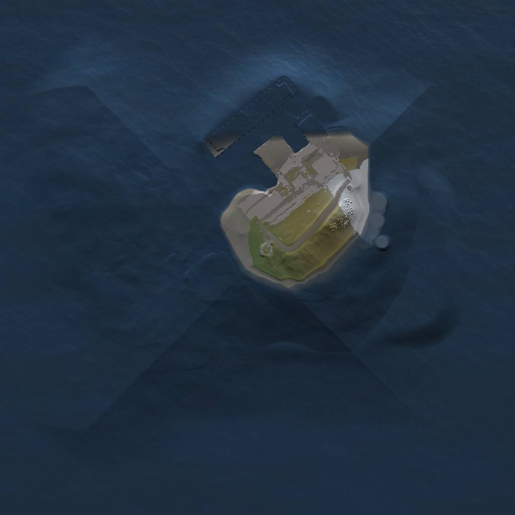 Rust Map: Procedural Map, Size: 1000, Seed: 21985315, 2 Monuments