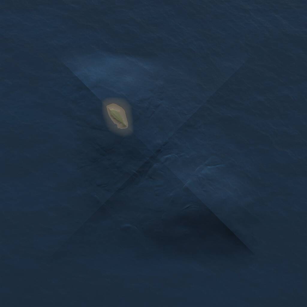 Rust Map: Procedural Map, Size: 1000, Seed: 1220040481, 1 Monuments